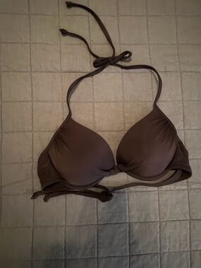 Women's Black Push-Up Bikini Top